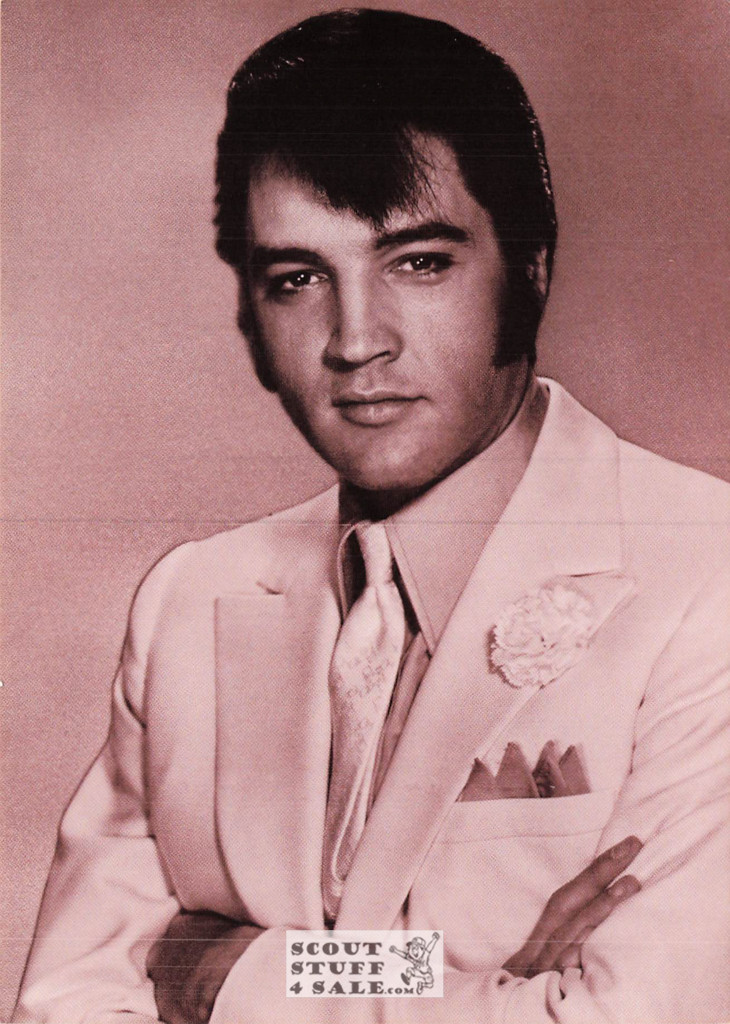 Elvis Presley Sepia Postcard by Classico SF/Ludlow #136-253