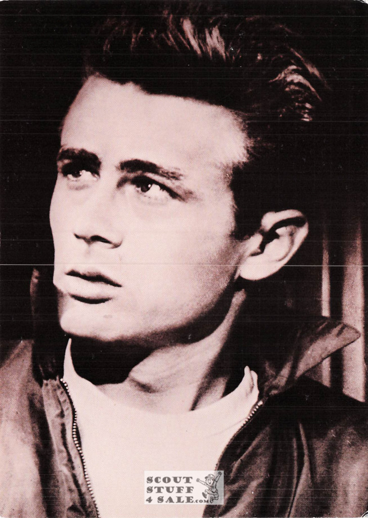 James Dean Sepia Postcard by Classico SF/Ludlow #136-268 / FC268