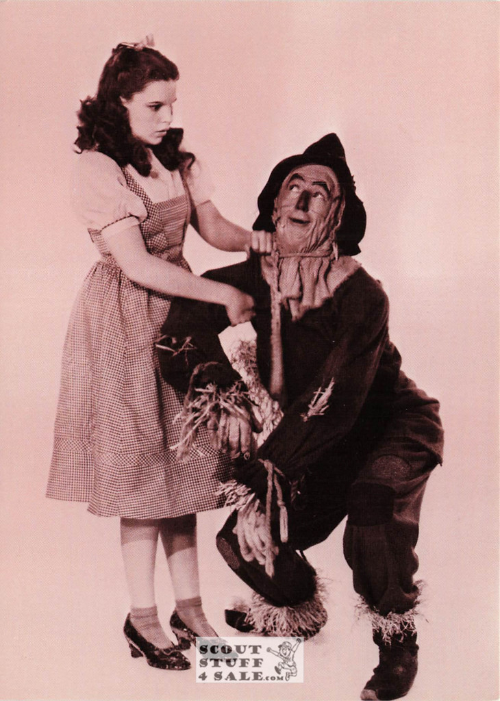The Wizard of Oz Sepia Postcard by Classico SF/Ludlow #136-286