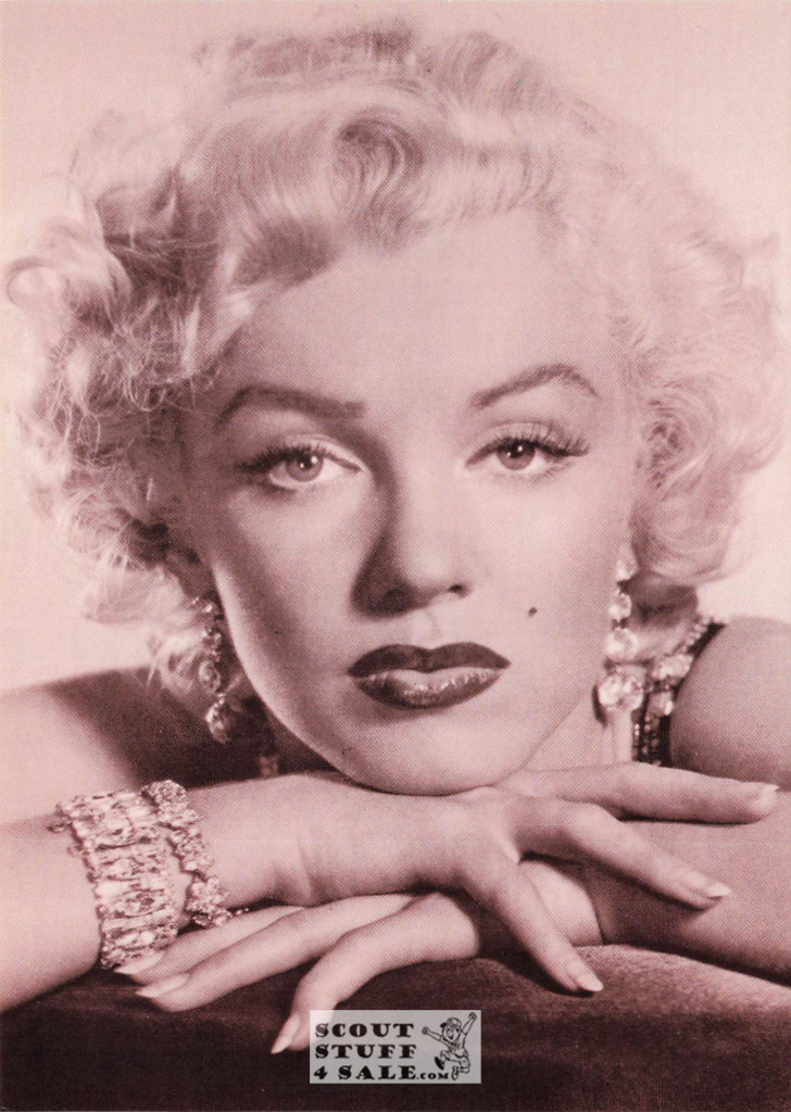 Marilyn Monroe Sepia Postcard by Classico SF/Ludlow #136-313