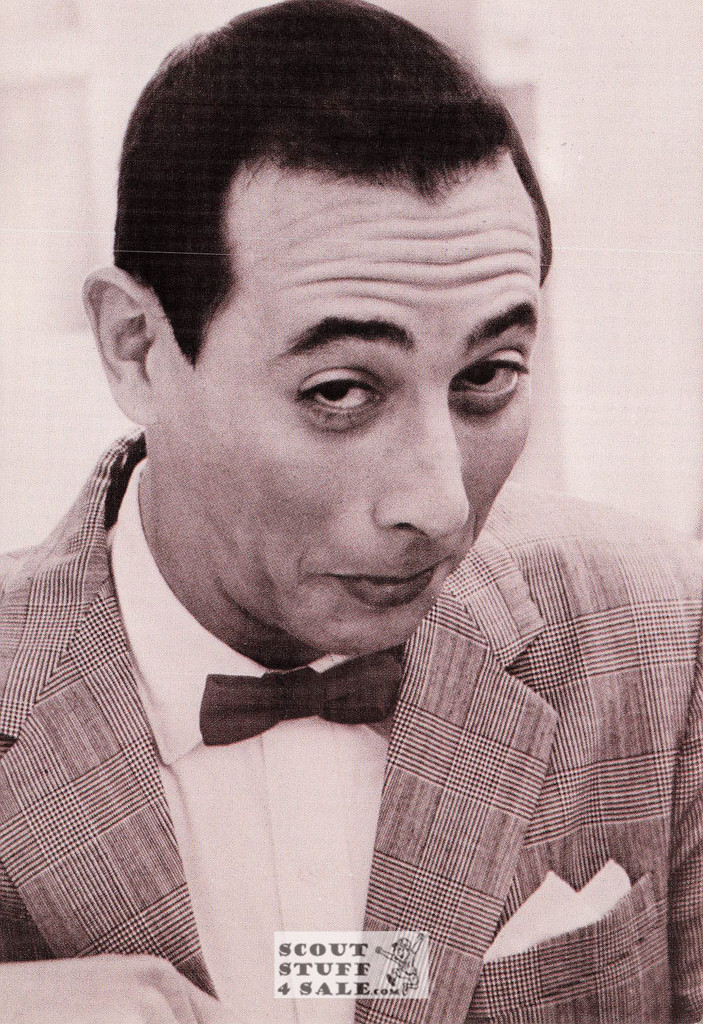Peewee Herman Sepia Postcard by Classico SF/Ludlow #136-316