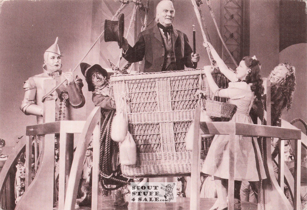 The Wizard of Oz Sepia Postcard by Ludlow Sales #136-319 / FC319