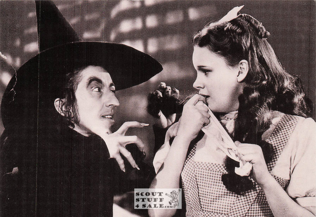 The Wizard of Oz Sepia Postcard by Classico SF/Ludlow #136-338