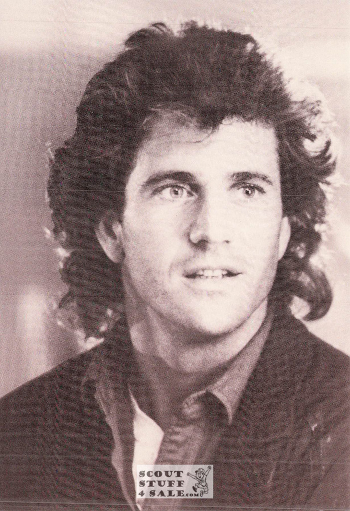 Mel Gibson Sepia Postcard by Classico SF/Ludlow #136-359