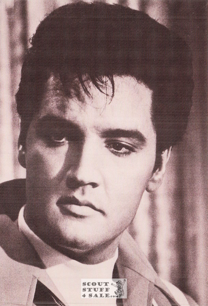 Speedway Elvis Presley Sepia Postcard by Classico SF/Ludlow  #136-390
