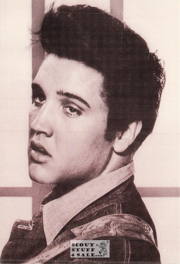 Jailhouse Rock Elvis Presley Sepia Postcard by Classico SF Ludlow Coll #136-398