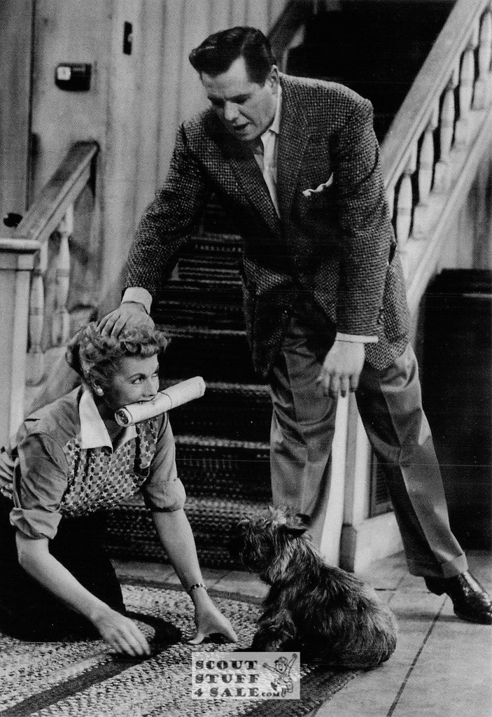 I Love Lucy  Lucille Ball Sepia Postcard by Classico SF/Ludlow #136-410