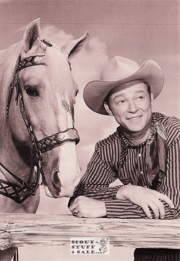 Roy Rogers Sepia Postcard by Classico SF/Ludlow #136-438