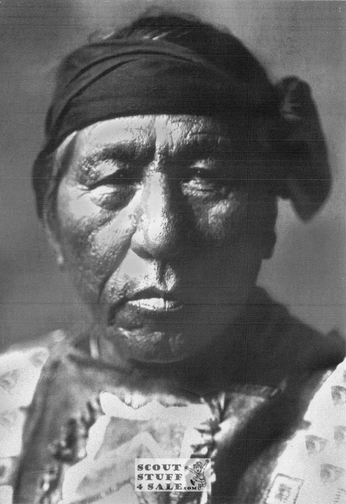 Sitting Owl - Hidatsa Black/White Postcard by Classico SF/Ludlow #136-488