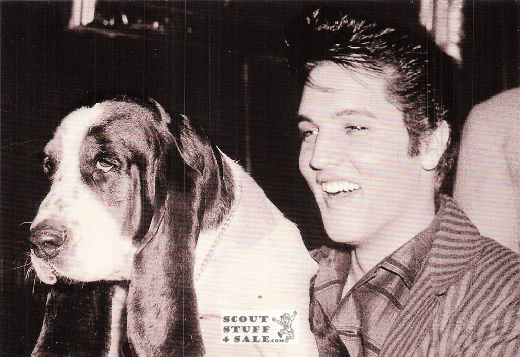 Elvis Presley Black/White Postcard by Classico San Francisco #136-568