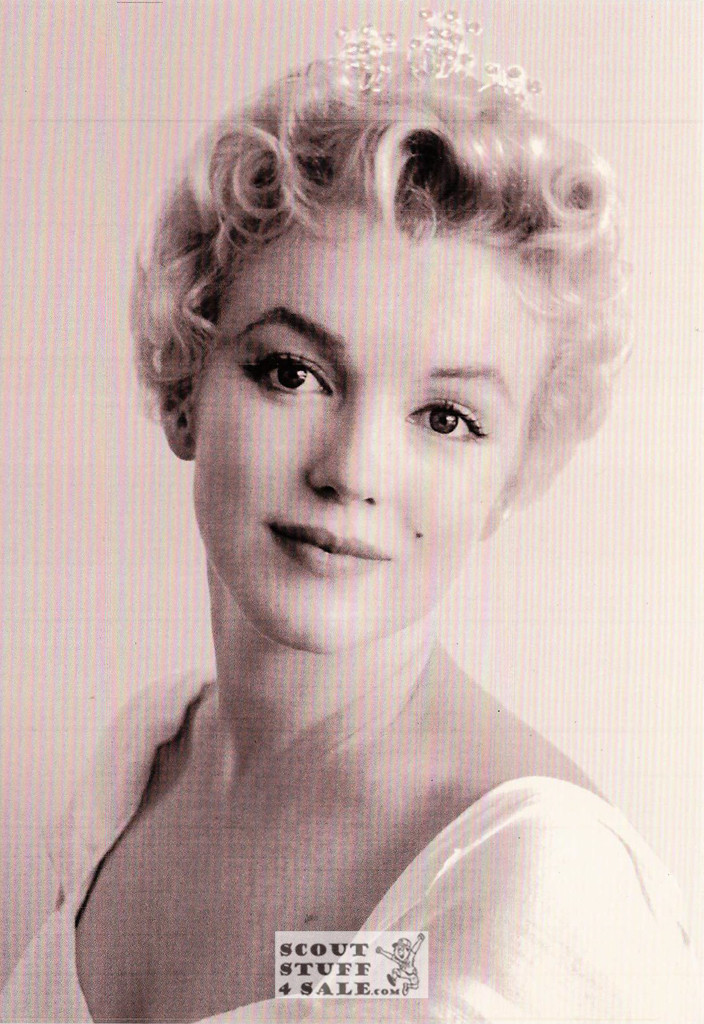 Marilyn Monroe Black/White Postcard by Classico San Francisco #136-587