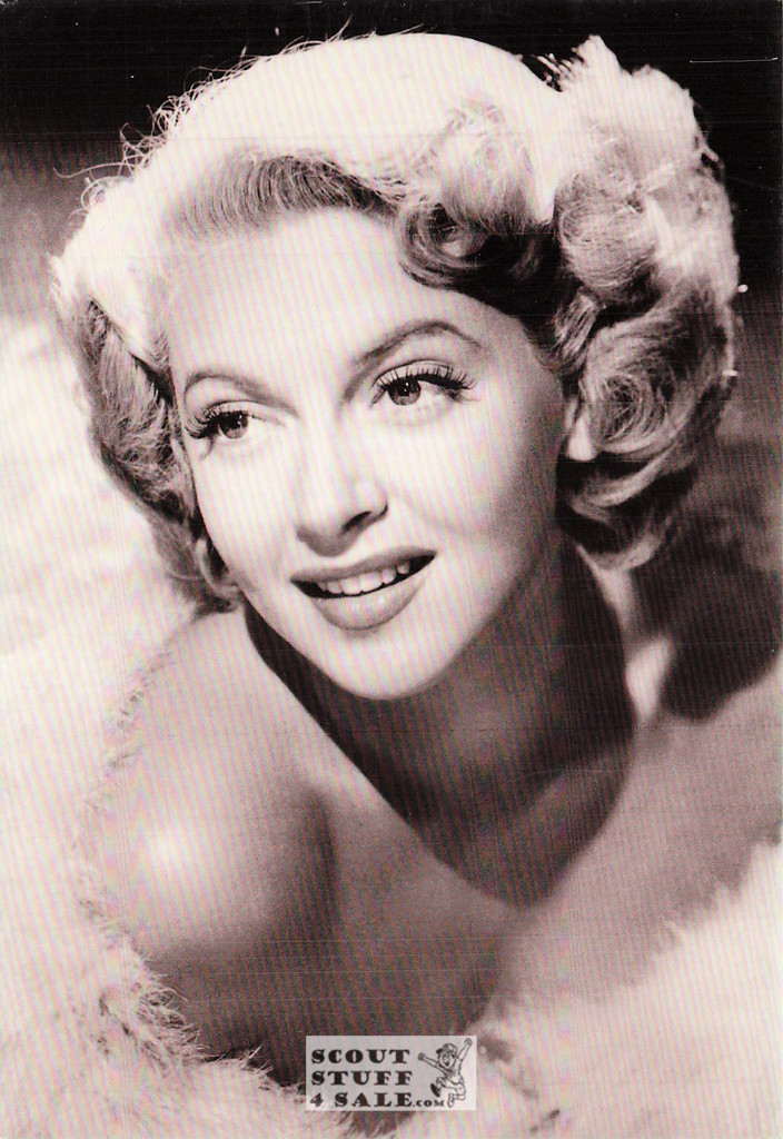 Lana Turner Black/White Postcard by Classico San Francisco #136-619
