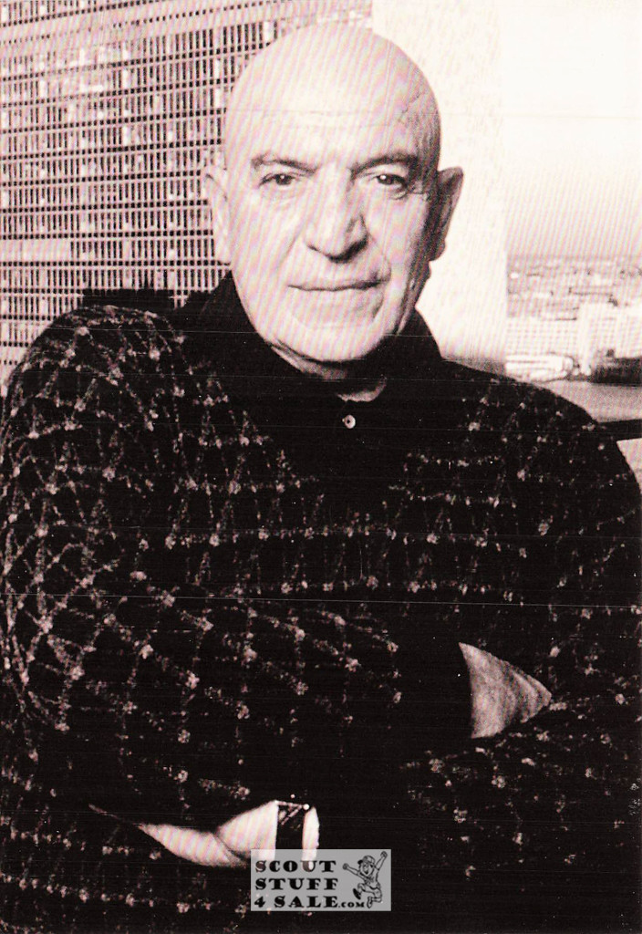 Telly Savalas Black/White Postcard by Classico San Francisco #136-623