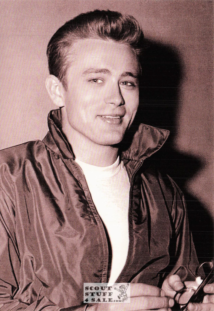 James Dean Black/White Postcard by Classico San Francisco #136-630