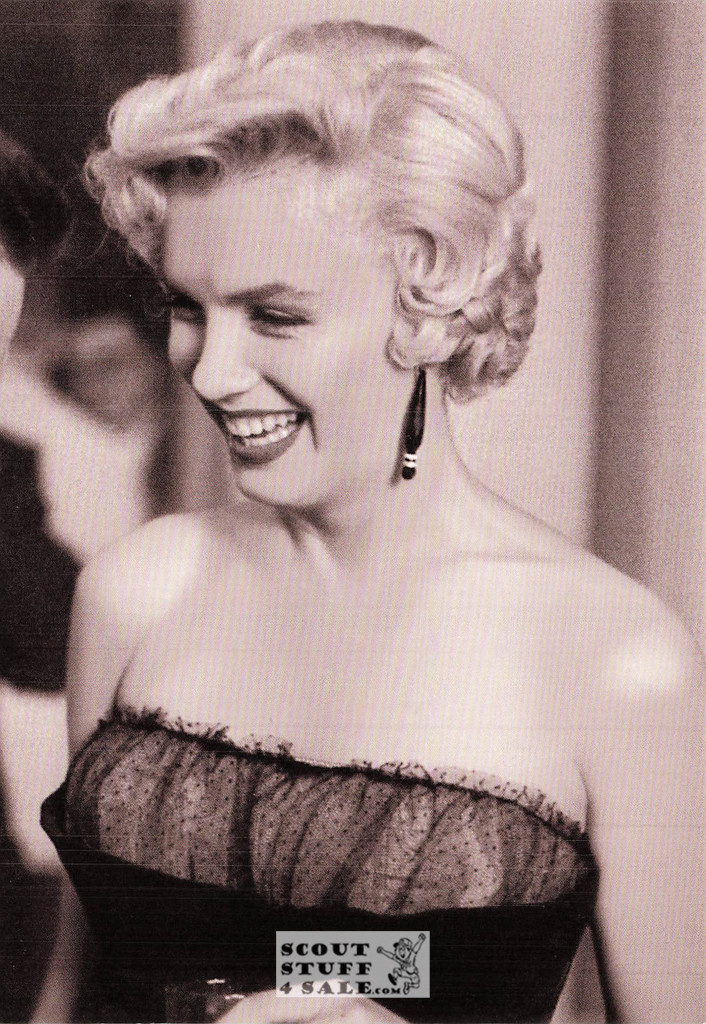 Marilyn Monroe Black/White Postcard by Classico San Francisco #136-638