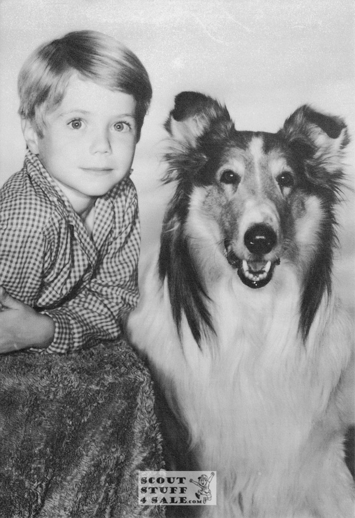 Lassie Black/White Postcard by Classico San Francisco #152-004