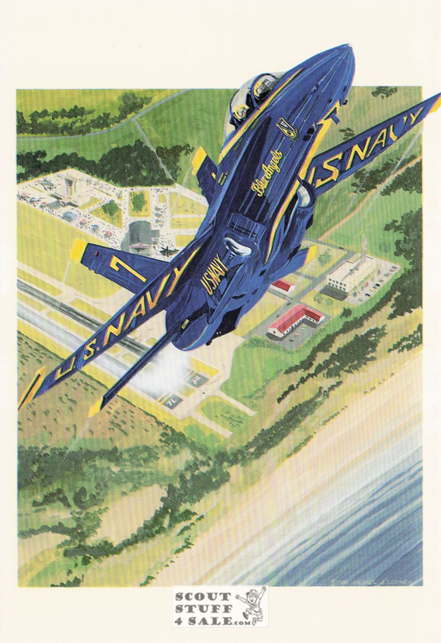United States Navy Blue Angels Postcard by Classico SF #158-003