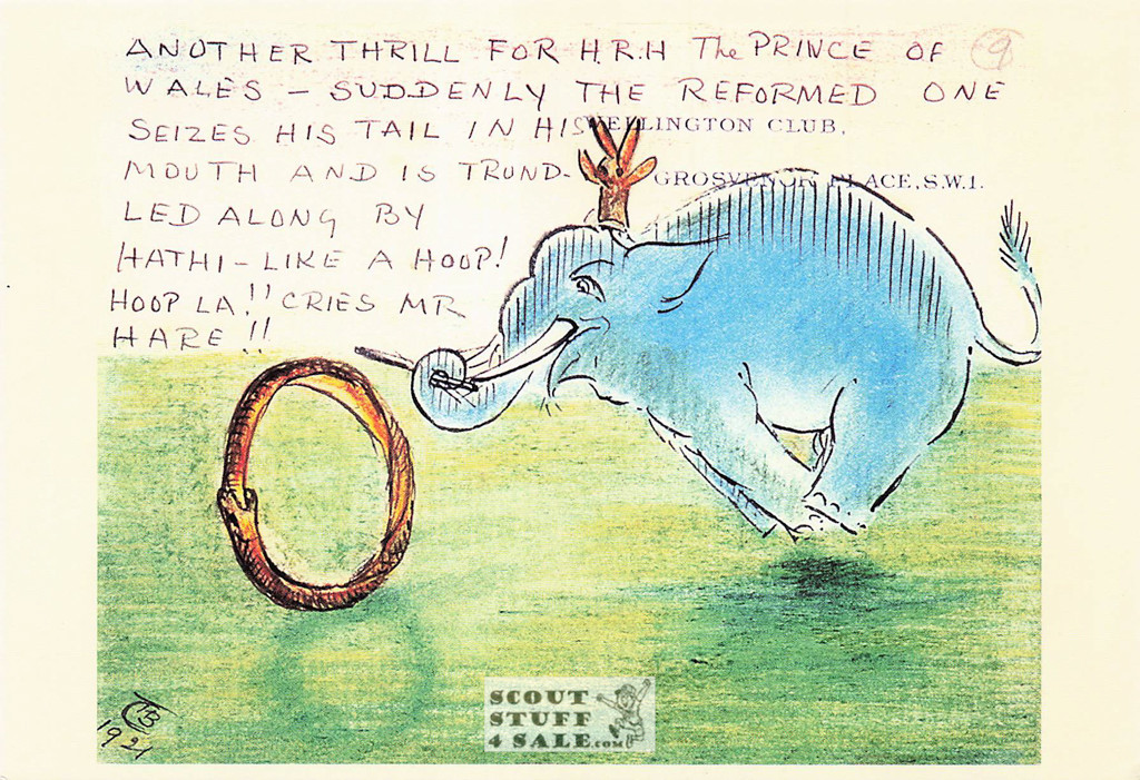 Sir Henry Thornhill Grandfather's Letters Postcard by Classico SF #163-012