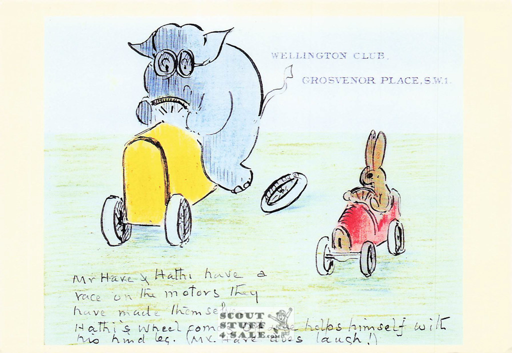 Sir Henry Thornhill Grandfather's Letters Postcard by Classico SF #163-015