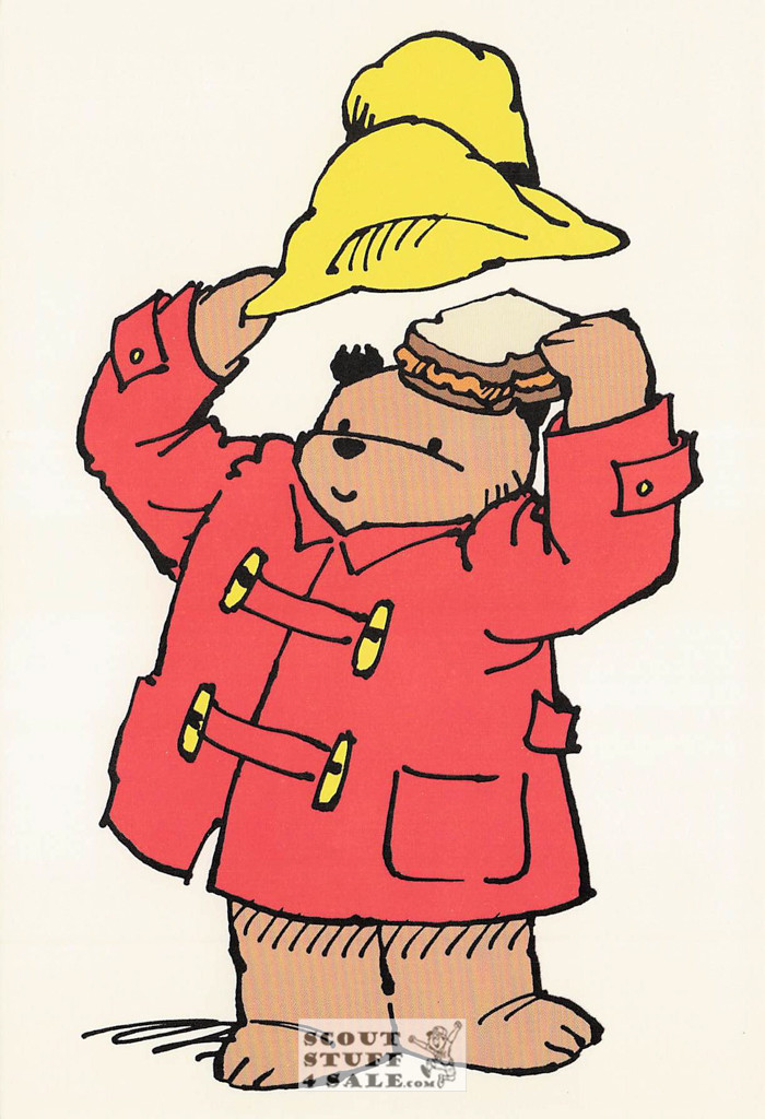 Paddington Bear Postcard by Classico San Francisco #174-003