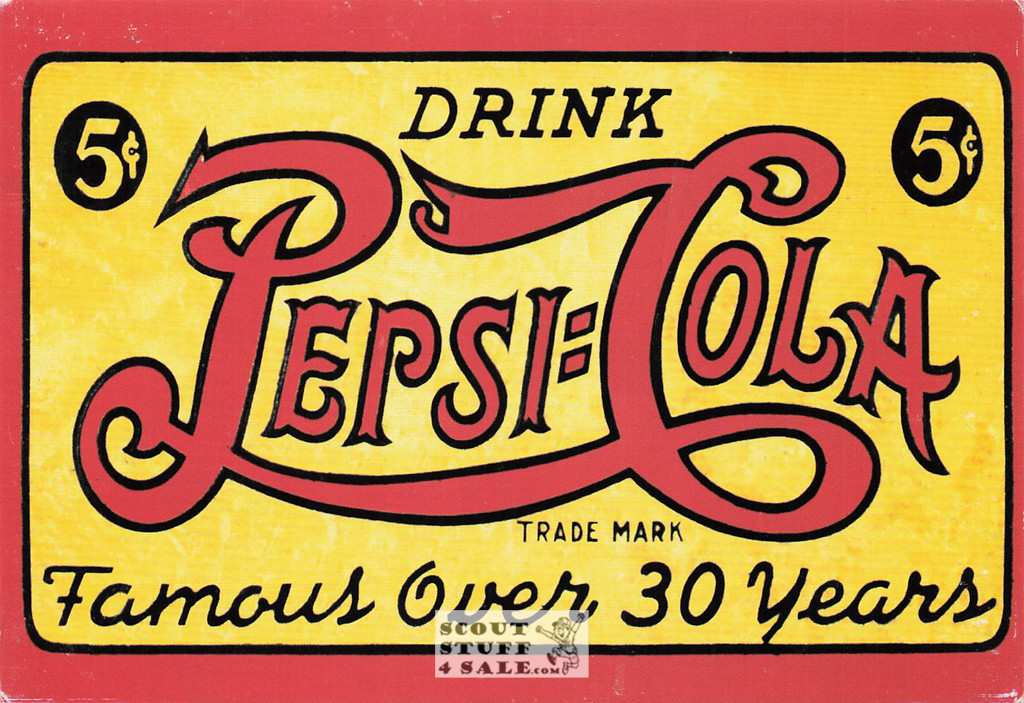 Old Pepsi Cola Advertisement Postcard by Classico San Francisco #184-001