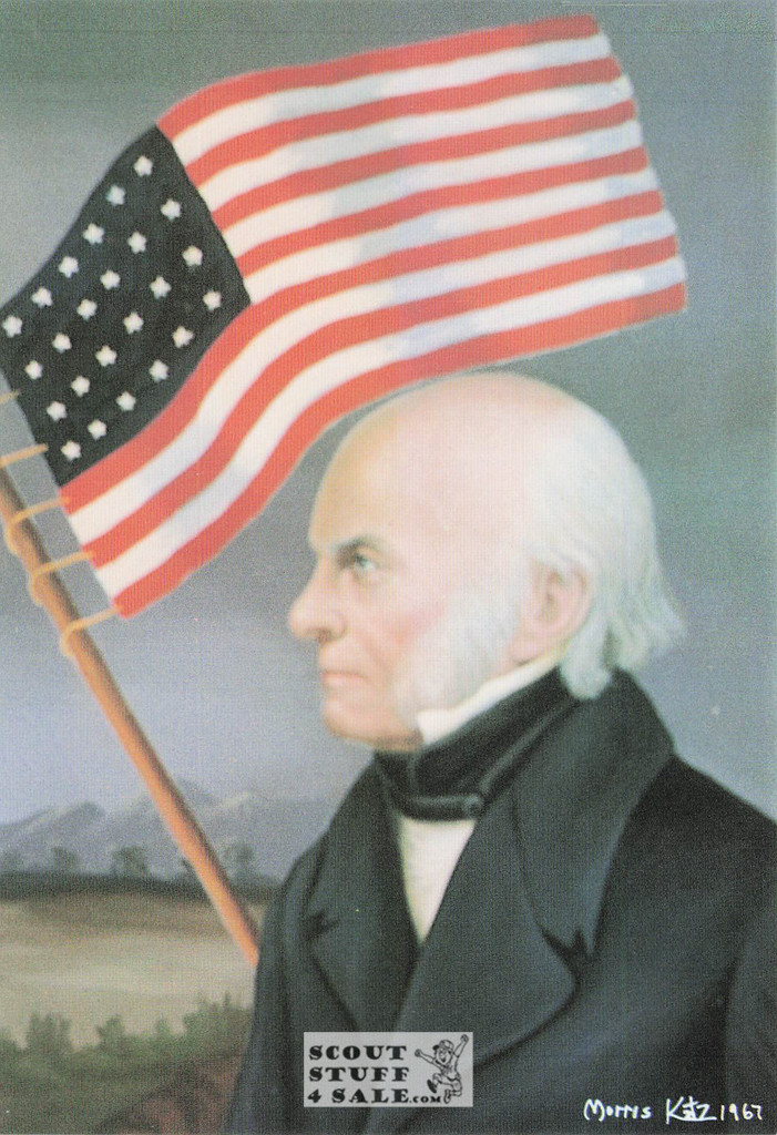 John Adams President Painting Postcard Morris Katz by Classico #185-006