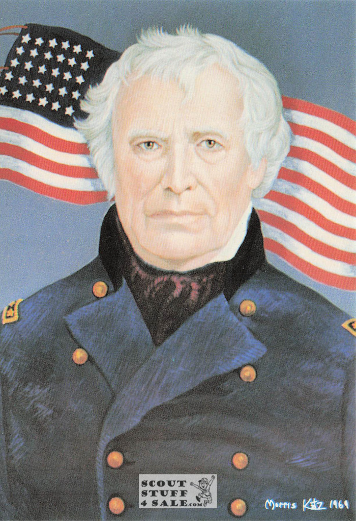 Zachary Taylor President Painting Postcard Morris Katz by Classico #185-012