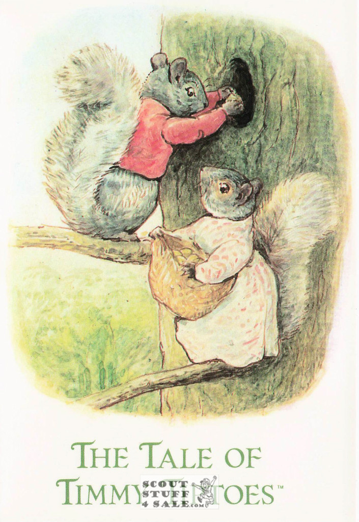 Tale of Timmy Tiptoes Beatrix Potter Postcard Classico San Francisco #193-020