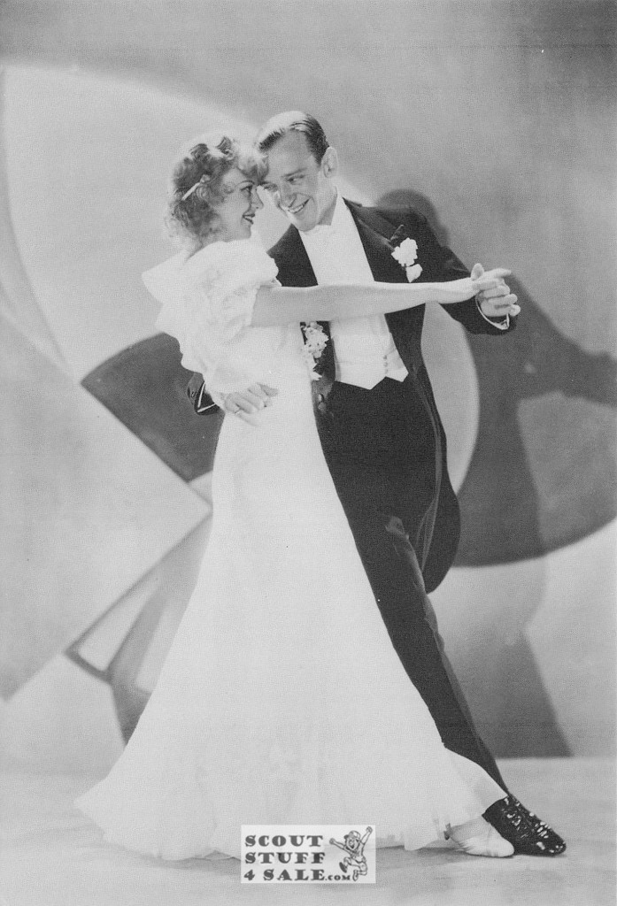 Fred Astaire/Ginger Rogers Postcard by Classico San Francisco #232-019