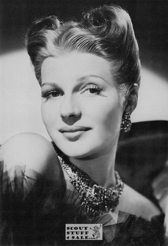 Rita Haywarth Postcard by Classico San Francisco #232-024