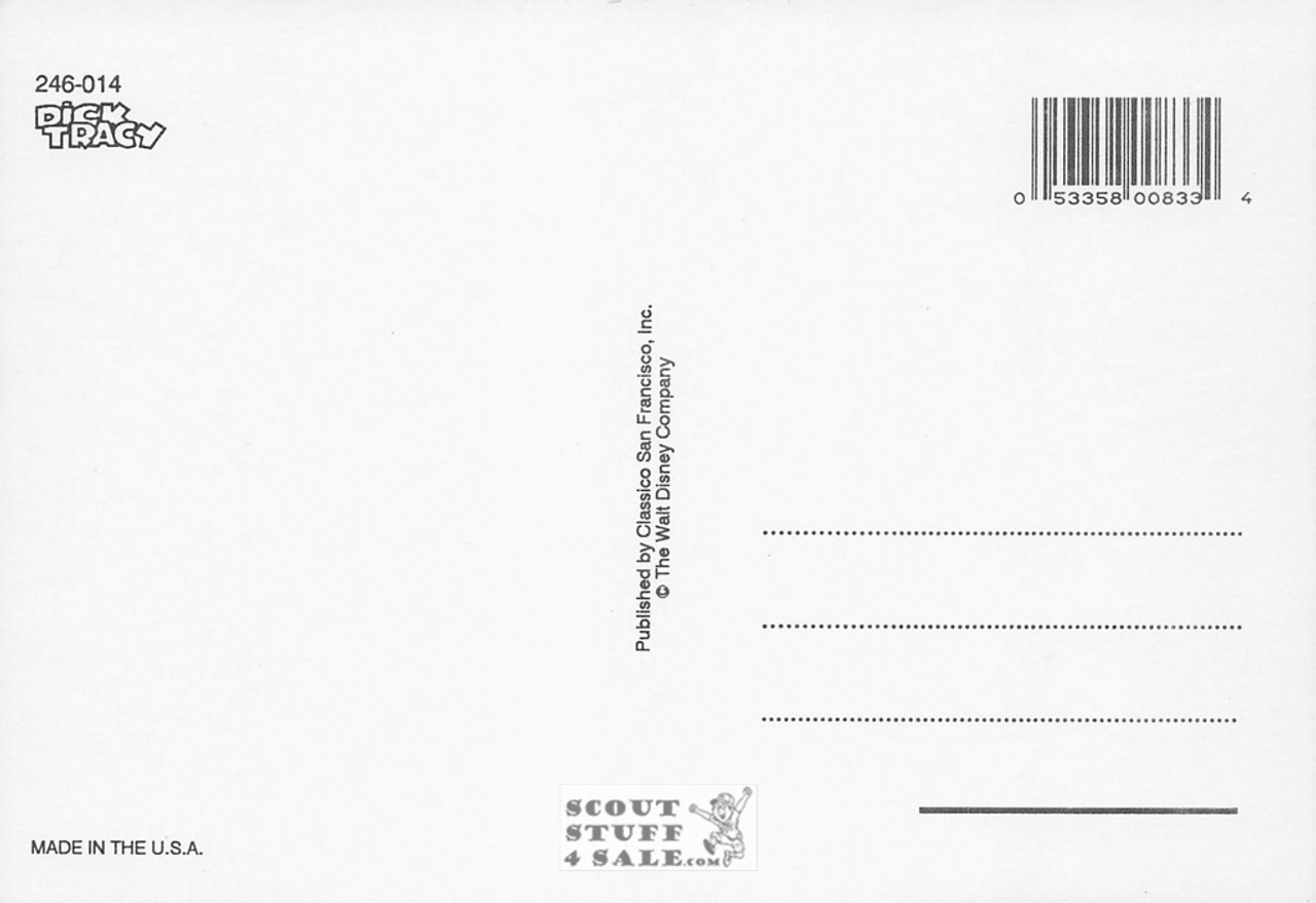 Dick Tracy Movie Postcard, Madonna, by Classico San Francisco #246-014