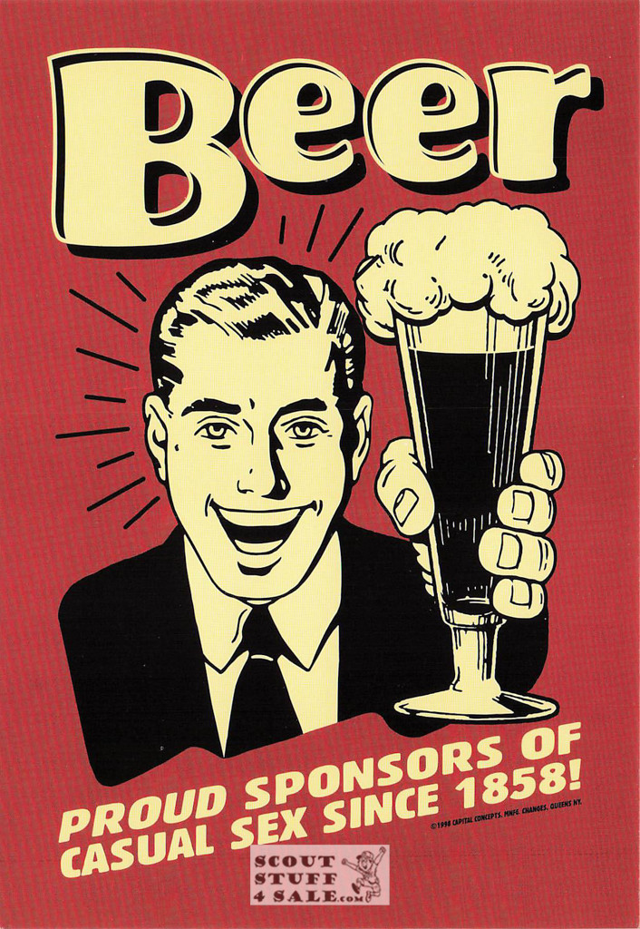 Beer RETRO Humorous Postcard by Classico San Francisco #246-017