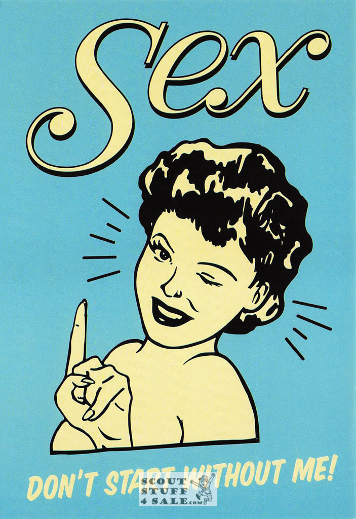 Sex RETRO Humorous Postcard by Classico San Francisco #246-035