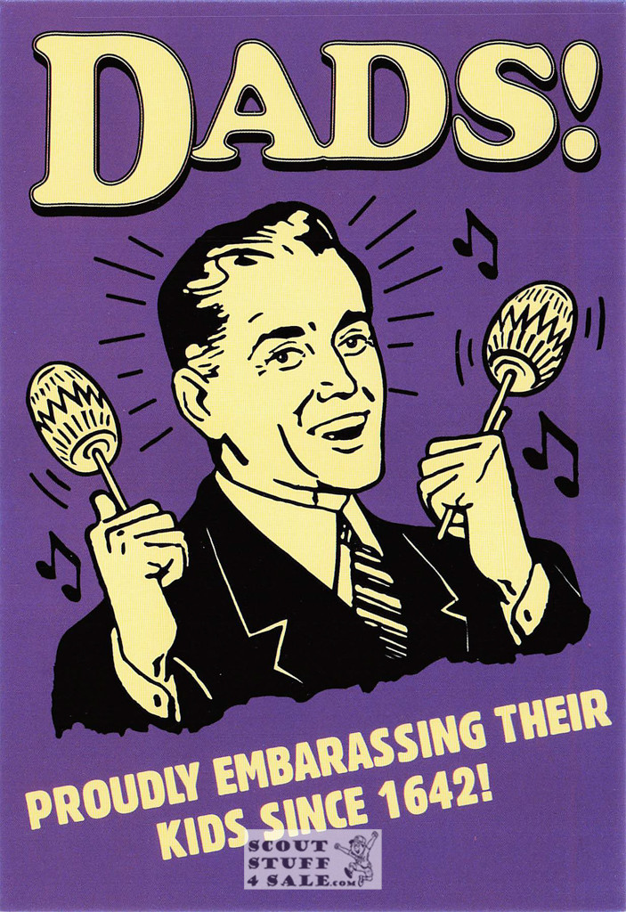 Dads RETRO Humorous Postcard by Classico San Francisco #246-129