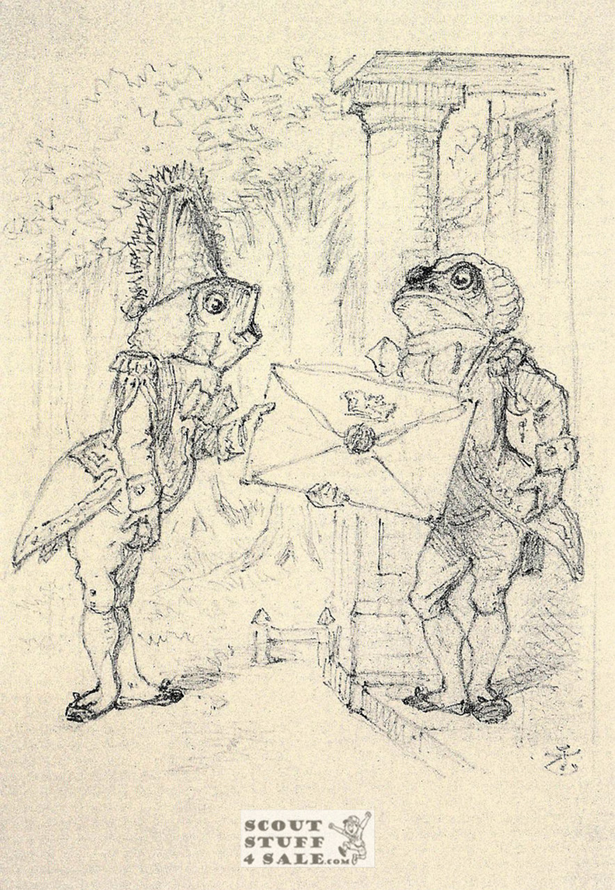 Alice In Wonderland Drawing by John Tenniel Postcard by Classico SF #258-006