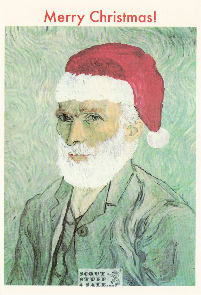 Herbert Gutsch Vintage Image Comedic Xmas Postcard by Classico SF #260-504