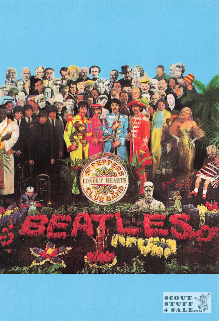 The Beatles Sgt. Pepper's Album Postcard by Classico San Francisco #268-017v2