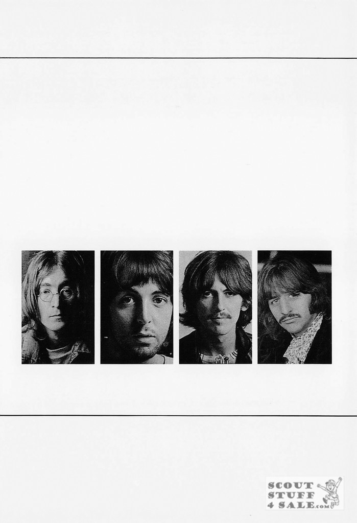 The Beatles White Album Postcard by Classico San Francisco #268-019