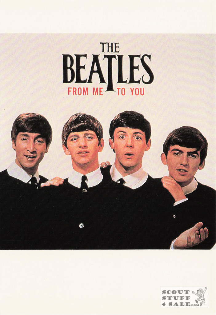 The Beatles From Me to You Postcard by Classico San Francisco #268-035