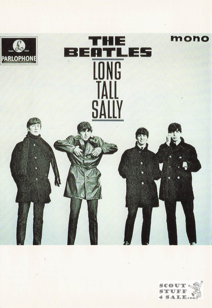 The Beatles Long Tall Sally Postcard by Classico San Francisco #268-037