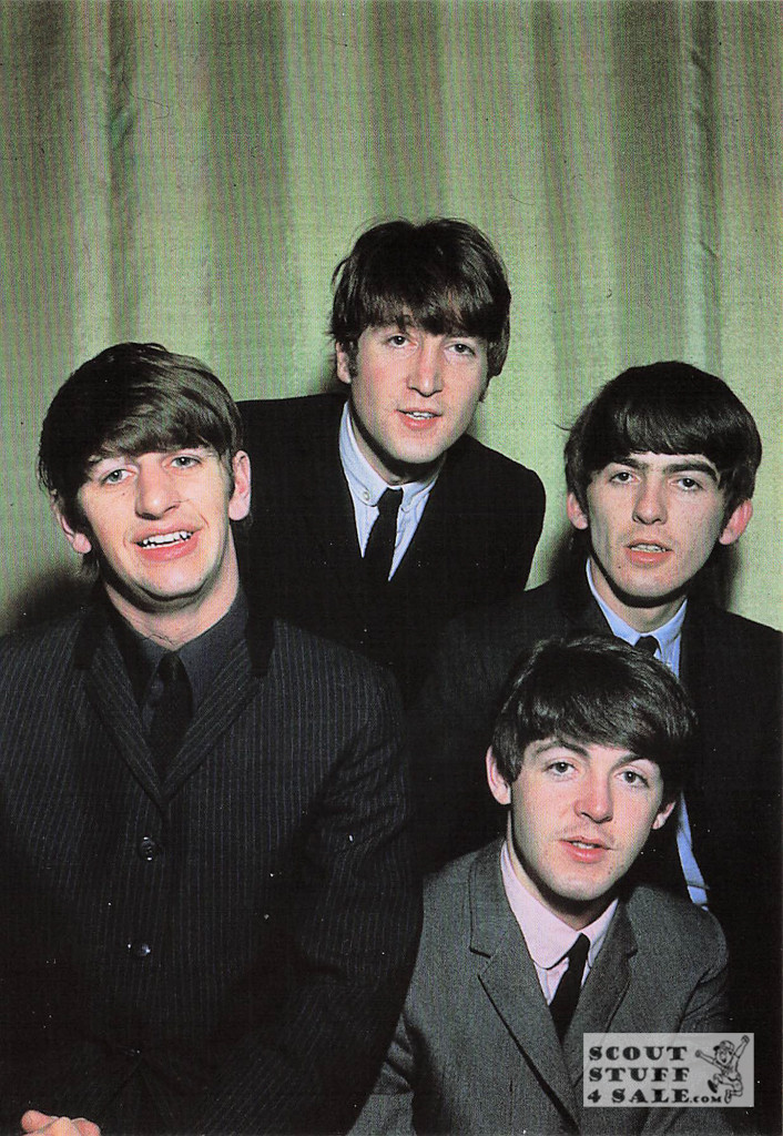 The Beatles Band Postcard by Classico San Francisco #268-046