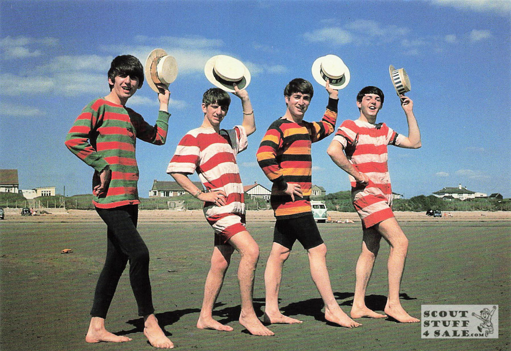 The Beatles Band Postcard by Classico San Francisco #268-047