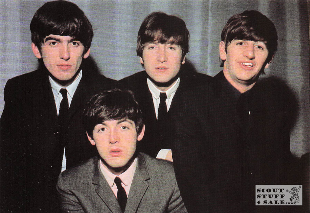 The Beatles Band Postcard by Classico San Francisco #268-048