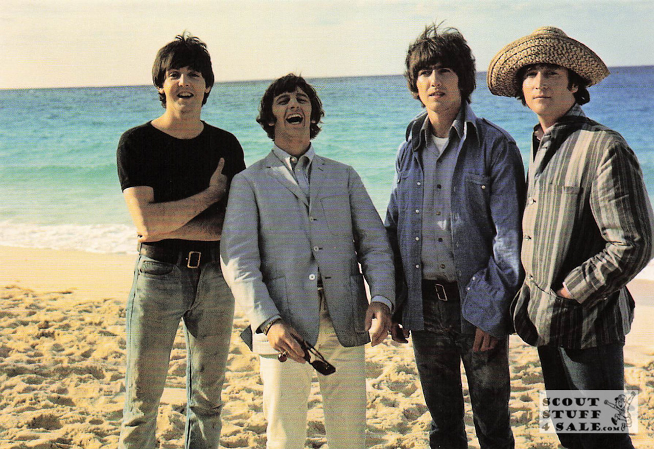 The Beatles Band Postcard by Classico San Francisco #268-050