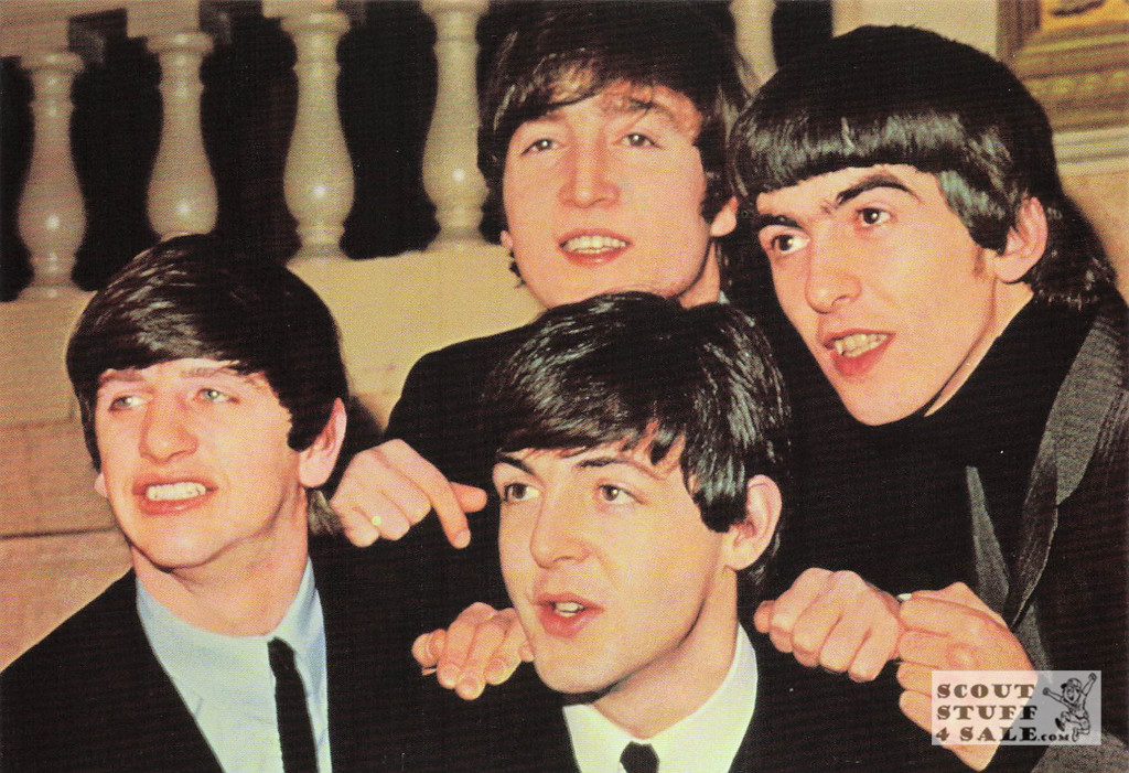 The Beatles Band Postcard by Classico San Francisco #268-055