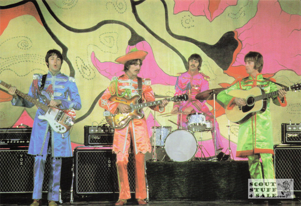 The Beatles Band Postcard by Classico San Francisco #268-058