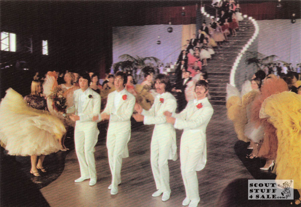 The Beatles Band Postcard by Classico San Francisco #268-060