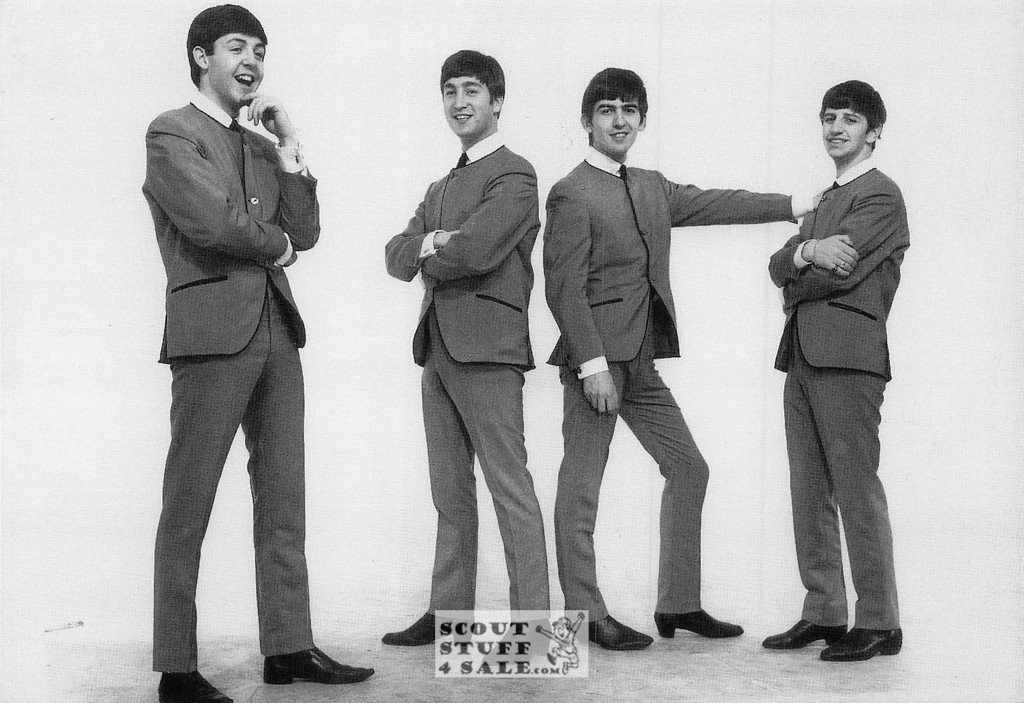 The Beatles Band Postcard by Classico San Francisco #270-006