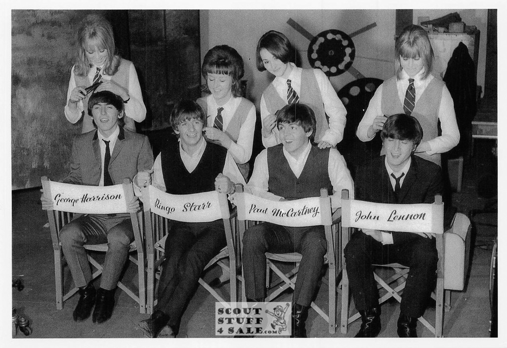 The Beatles Band Postcard by Classico San Francisco #270-013