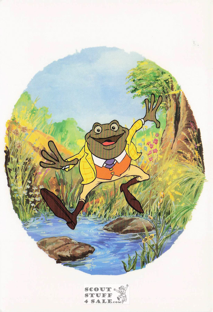 The Wind in the Willows Postcard Series by Classico San Francisco #277-002